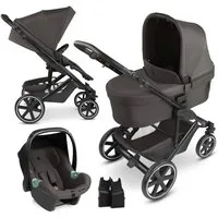 ABC Design Kombi-Kinderwagen ABC Design Sierra 3in1 Kinderwagenset, Adaptern