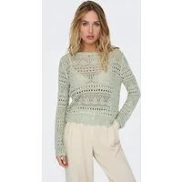 JDY Rundhalspullover JDYSUN LAY L/S BOATNECK PULLOV. KNT NOOS