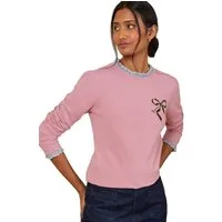 Love & Roses Blusenshirt Love & Roses Langärmeliges Jersey-Oberteil (1-tlg)