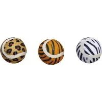 Beeztees Tierball Katzenspielzeug Dschungel Tennisbälle