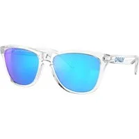 Oakley Sonnenbrille Frogskins (Glasfarbe: Prizm sapphire) transparent kristallklar 9013D0