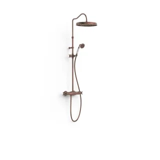 Tres Thermostat Aufputz Duschsystem Mit Umstellungsschalter im Griff integriert. , 24219503VO 24219503VO