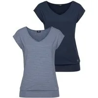 H.I.S Funktionsshirt (Spar-Set, 2er-Pack) ärmellos, figurfreundlicher Schnitt, ideal für Sport und Wandern