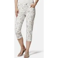 STOOKER WOMEN 7/8-Hose Tahiti Print Capri Slim Fit Capri Slim Fit Casual Clean Wash für Damen