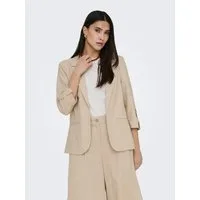 ONLY Kurzblazer ONLGOA 3/4 UNLINE LINEN BL BLAZER CC TLR mit Leinen