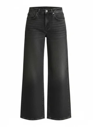 para mi - Wide Leg Jeans grau - Gr. - L32