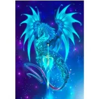 Mireta-Kreativ Kreativset Diamond Painting Vollbild 30x40 mit runden Steinen, (1-tlg)