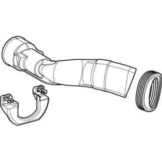 Geberit Zulaufbogen f. SWC TurboFlush 246106001