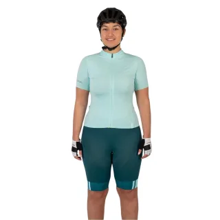 Endura - Trikot für Damen, Durchgehender Reißverschluss, Raglanärmel (Gletscher-Blau)