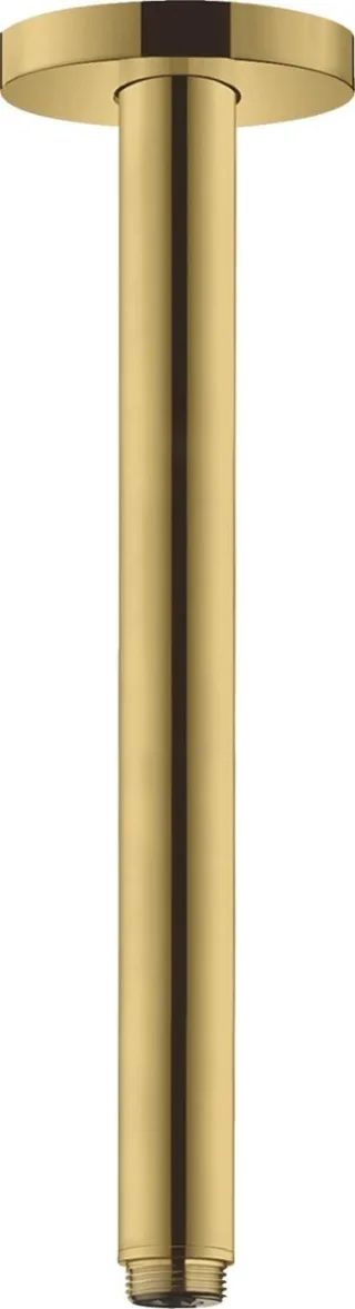 Hansgrohe Deckenanschluss S DN15 300mm Polished Gold-Optik , 27389990 27389990