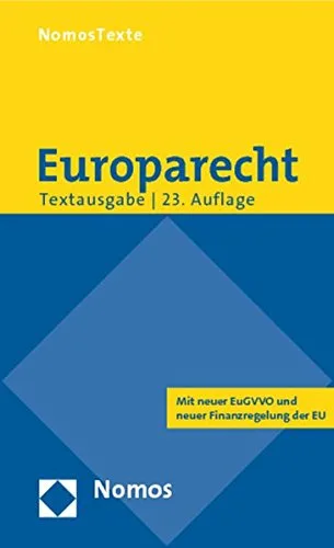 Europarecht: Textausgabe mit einer Einführung von Prof. Dr. Roland Bieber Rechtsstand: 1. September 2014 [Taschenbuch] [2014] Glaesner Hans-Joachim