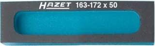 HAZET Weichschaum-Einlage mit Kleinteilefächern leer - 163-172X50
