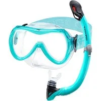 Aqua Speed Schnorchel Schnorchelset ALIZE + SAMOS Tauchmaske für Kinder, mit Netzbeutel (Kinderschnorchelset mit Maske und Schnorchel im Netzbeutel), EASY-ADJUST Kopfband für sicheren und bequemen Sitz