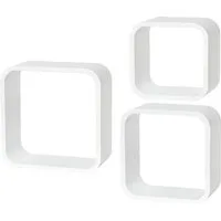 Dolle Hängeregal Dolle Wandregal Cube, 3er-Set, bis 350 x 350 x 145