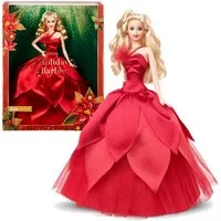 Barbie Anziehpuppe Holiday Barbie 2022 HBY03 Mattel Signature Puppe Sammelpuppe