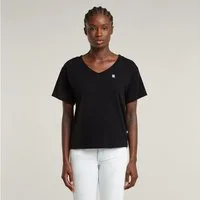 G-STAR V-Shirt Open V Relaxed mit Logo Druck