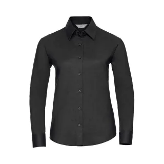 Russell Collection - "Classic" Hemd für Damen Langärmlig ()
