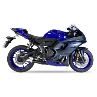 Sport Auspuff Komplettanlage IXIL Hyperlow XL BLACK Yamaha YZF R7 /A2 Bj.2021-2024 EURO5 /+Kat +ABE