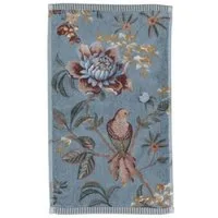 PiP Studio Badetücher Gästehandtuch Secret Garden Blau (30x50cm)