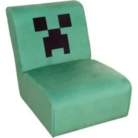 Minecraft Drehsessel für Kinder, Jugendliche & Erwachsene - praktische 360° Drehfunktion, Minecraft Sessel zum Entspannen & Relaxen- In Creeper Design