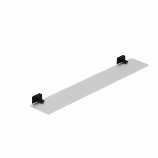 Kludi VELA S Glasablage mattschwarz, 2597339 2597339
