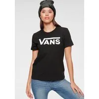 Vans T-Shirt FLYING V CREW TEE mit großem Logodruck vorn, aus Baumwoll-Jersey, figurbetonte Passform