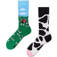 Many Mornings Freizeitsocken Many Mornings Socken Holy Cow (1 Paar, 1-Paar, 1 Paar) immer ein dismatching Paar