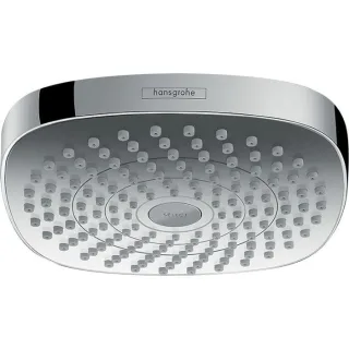 hansgrohe Croma Select E 180 Kopfbrause 26528400 2jet, EcoSmart, weiß/chrom