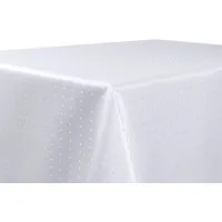Beautex Tischdecke Damast Punkte bügelfrei fleckenabweisend pflegeleichte Tischwäsche (1-tlg)