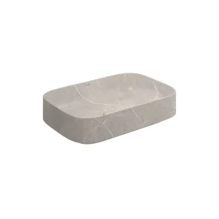 KLUDI-RESA S Waschtisch 60 x 40 H14 cm Rechteckig Marble Pietra Grey matt 58CW40S5