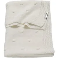 Babydecke Knots Offwhite, Meyco Baby, 75x100cm
