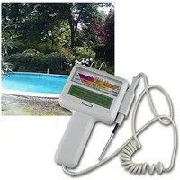 ChiliTec Elektro-Pooltester Wassertester "PWC-99" ermittelt pH-Wert und Chlor