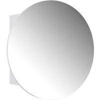 Vicco Badezimmerspiegelschrank Loki, Weiß, 60 x 60 cm mit 2 Fächern (1-St)