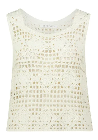 Betty & Co - Strick-Top Arctic Wolf - Gr. - 38