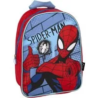 BrandMac Kindergartentasche Marvel Spider-Man Rucksack für Kinder Hero Rot Blau Kindergarten