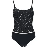 FIREFLY Badeanzug Da.-Badeanzug AMIRA DOTS BLACK
