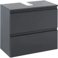 welltime Waschbeckenunterschrank Cardiff Badmöbel, Breite 60 cm