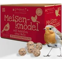 futterbauer Futterbauer Meisenknödel 200 Stück ohne Netz plus Insekten, für: Vogel