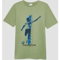 s.Oliver Kurzarmshirt T-Shirt T-Shirt mit Fußball-Print