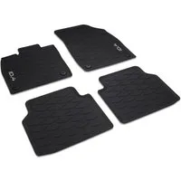 Volkswagen Passform-Fußmatten ID.4 (4 St), für VW ID.4 SUV, Gummifußmatten vorne und hinten, rutschfest, abwaschbar,11B061500 82V