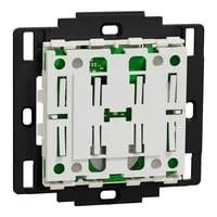 Wiser Taster einfach zweifach batterieversorgt Typ MEG5001-0300, Sender Retail