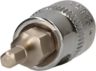 KS Tools 1/4" CHROME Bit-Stecknuss Innensechskant - 918.1461