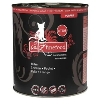 Catz finefood Nassfutter Katze Pure Adult No. 103 Huhn 12x800 g