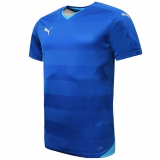 Puma Drycell Kurzschläfe V-Ausschnitt Pullover Blue Herren T-Shirt 702064 02