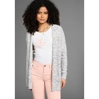 KangaROOS Strickjacke in meliertem Obermaterial