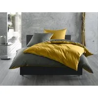 BETTWAESCHE-MIT-STIL Bettwäsche Mako Satin Wendebettwäsche, Mako-Satin, 2 teilig
