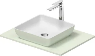 Duravit Sivida SET, Aufsatzbecken q.400 B.Aussen: blassgrün matt 268017FH00