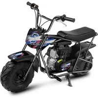 Oryxearth Dirt-Bike Pocket bike Minicross 105cc 20km/h Gasbetriebenes Offroad-Motorrad
