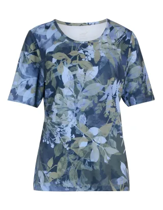 JOY sportswear - PALOMA T-Shirt olive leaf print - Gr. - 44