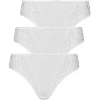Nina Von C. Panty 3er Pack Damen Jazzpant Silver Edition (Spar-Set, 3-St) Zwickel